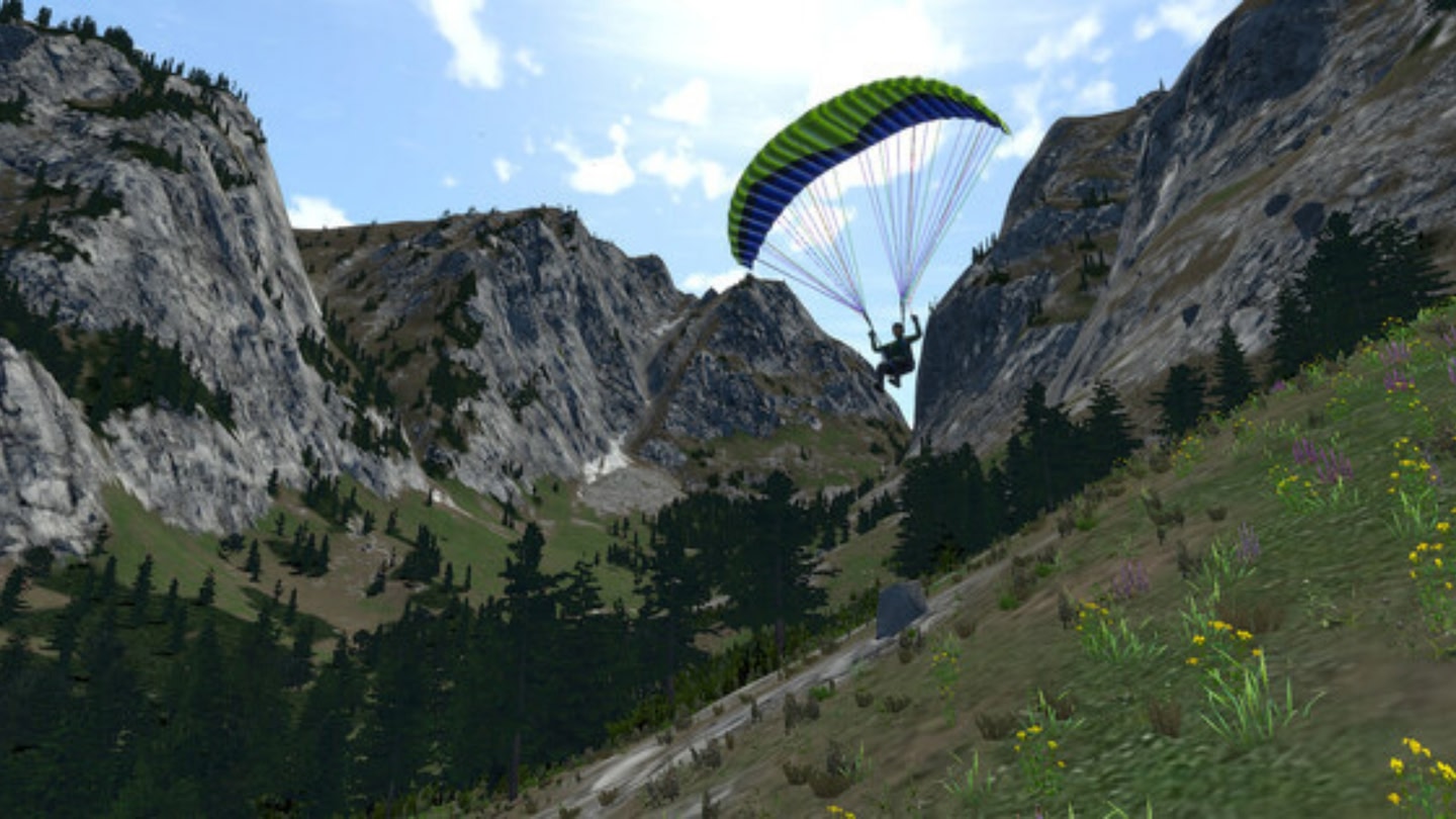 #5. Paragliding Flight: Skydiving Simulator (Meta) De: Examob