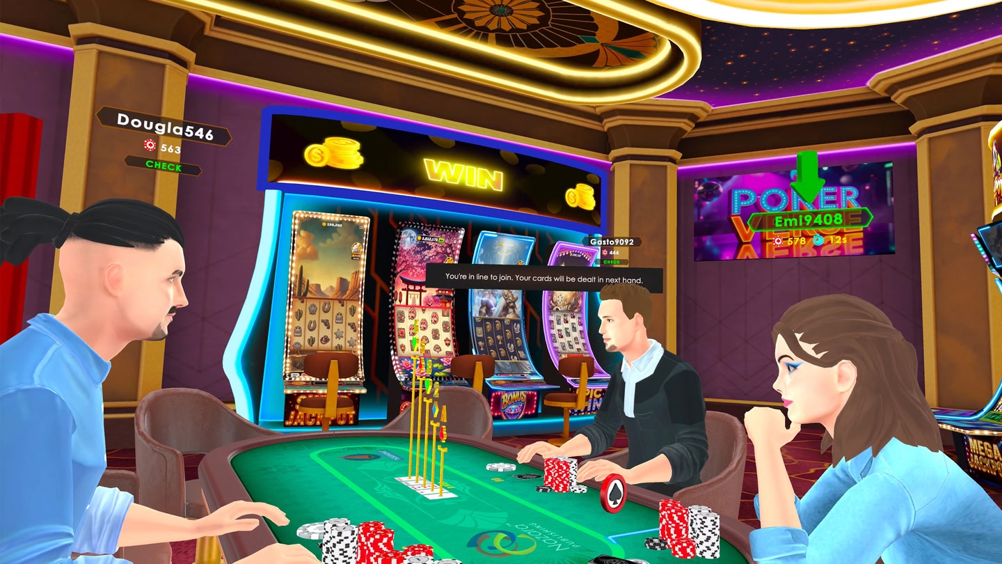 #4. PokerVerse VR (Meta) De: Nazara Technologies Limited