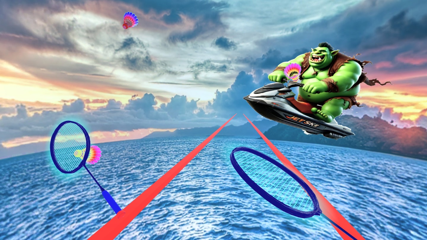 #3. Bad Saber (Meta) 由: Smashville Badminton