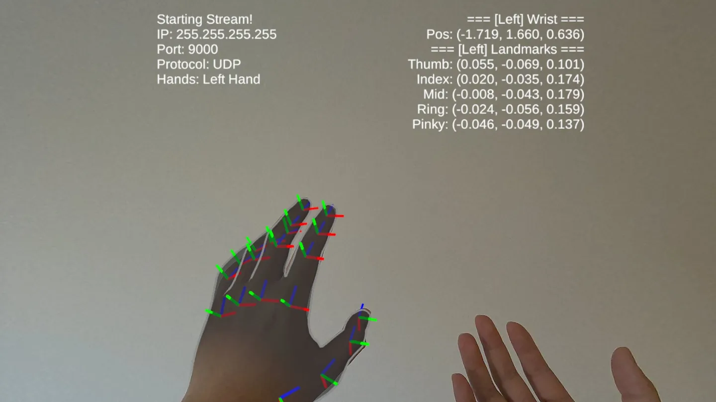 #6. Hand Tracking Streamer (Meta) Podle: wengmister