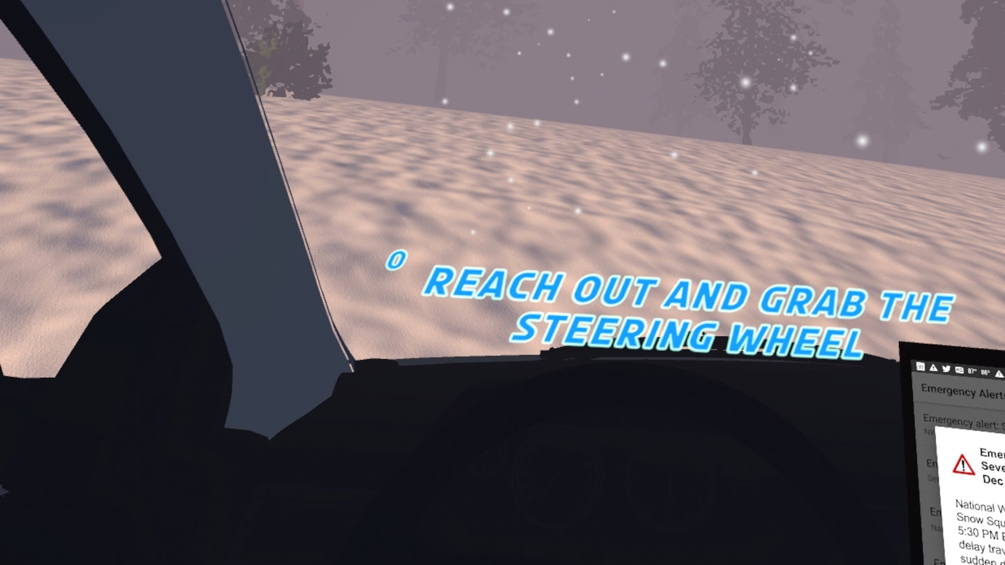 #5. Snow Squall Driving Simulation (Meta) 作者: Frank Martin