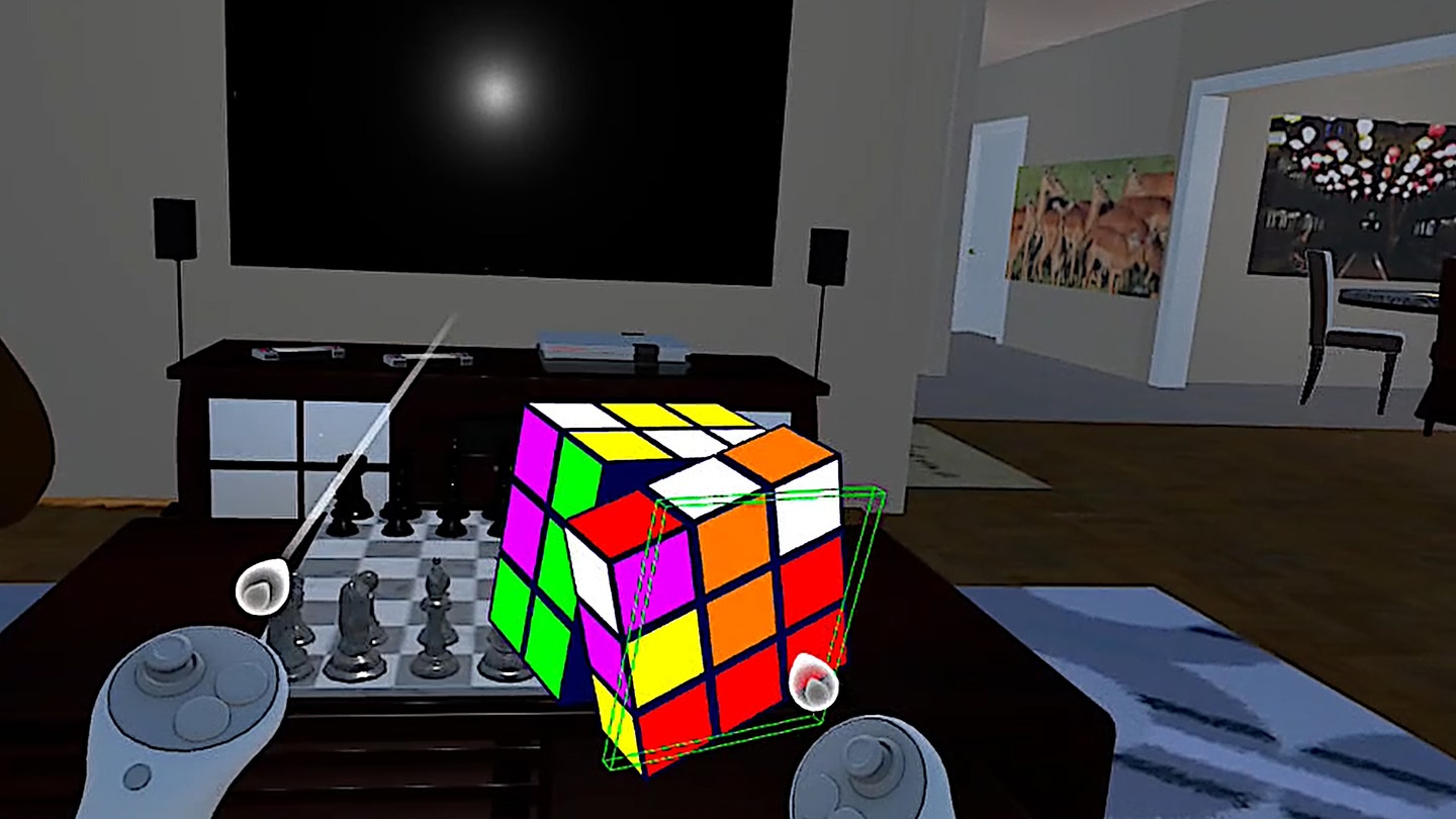 #5. Cube Puzzle XR - with AI Cat and Timer (Meta) بواسطة: Sergii Kulish