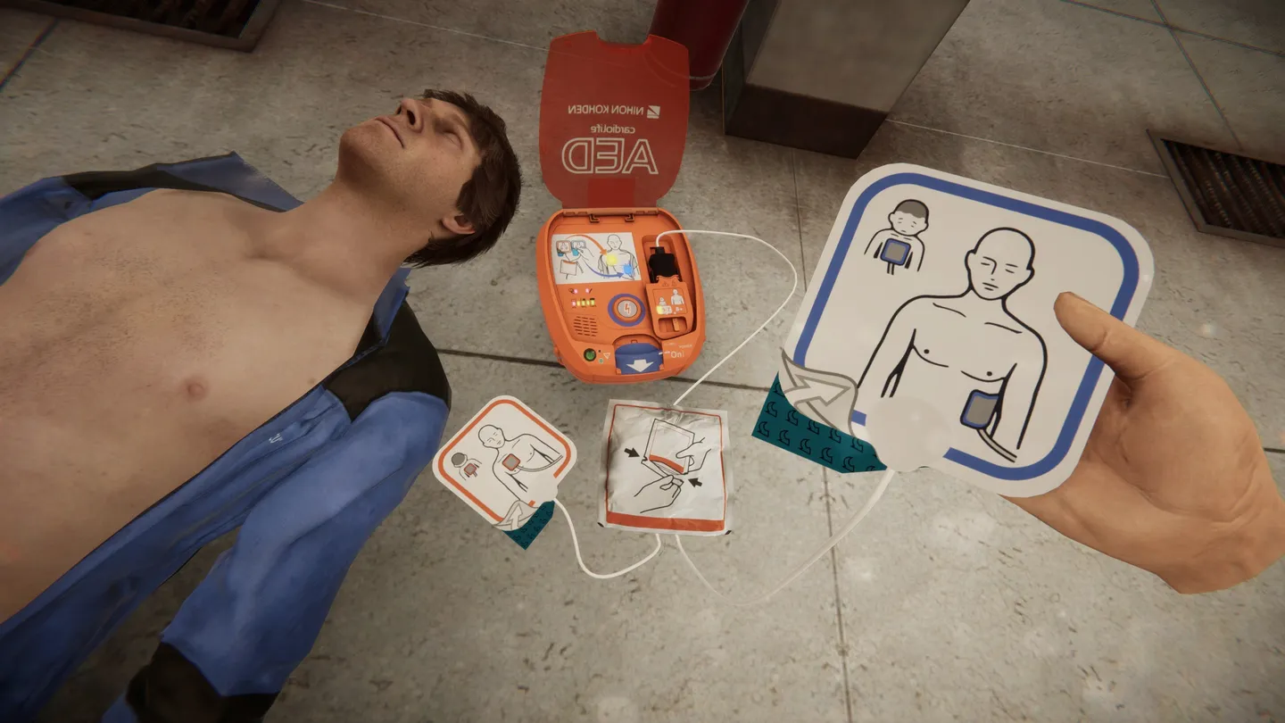 #3. VR CPR (Meta) โดย: Virtual Lab s.r.o.