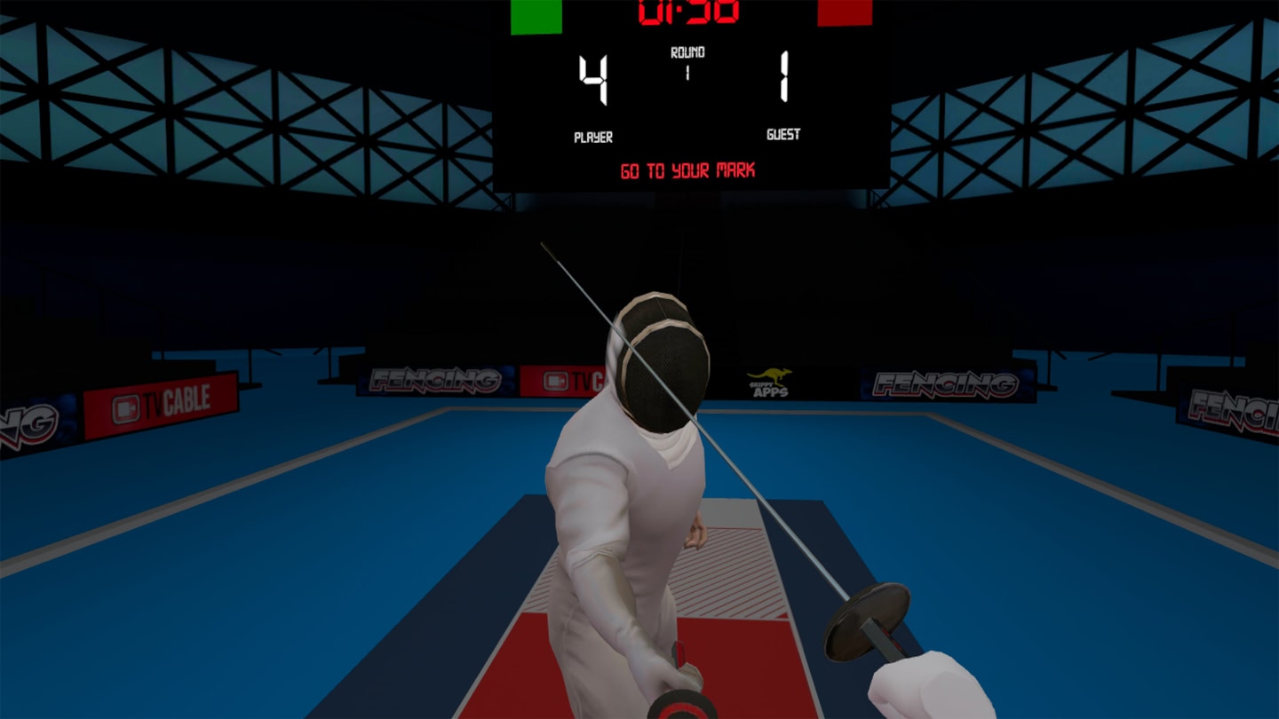 #6. Fencing VR: En Garde Arena (Meta) De: Abstron Pvt Ltd