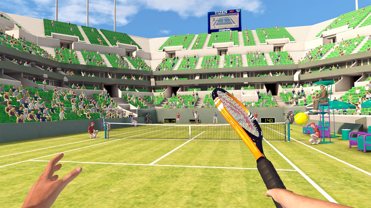 #4. First Person Tennis - The Real Tennis Simulator (Meta) De: Mikori Games