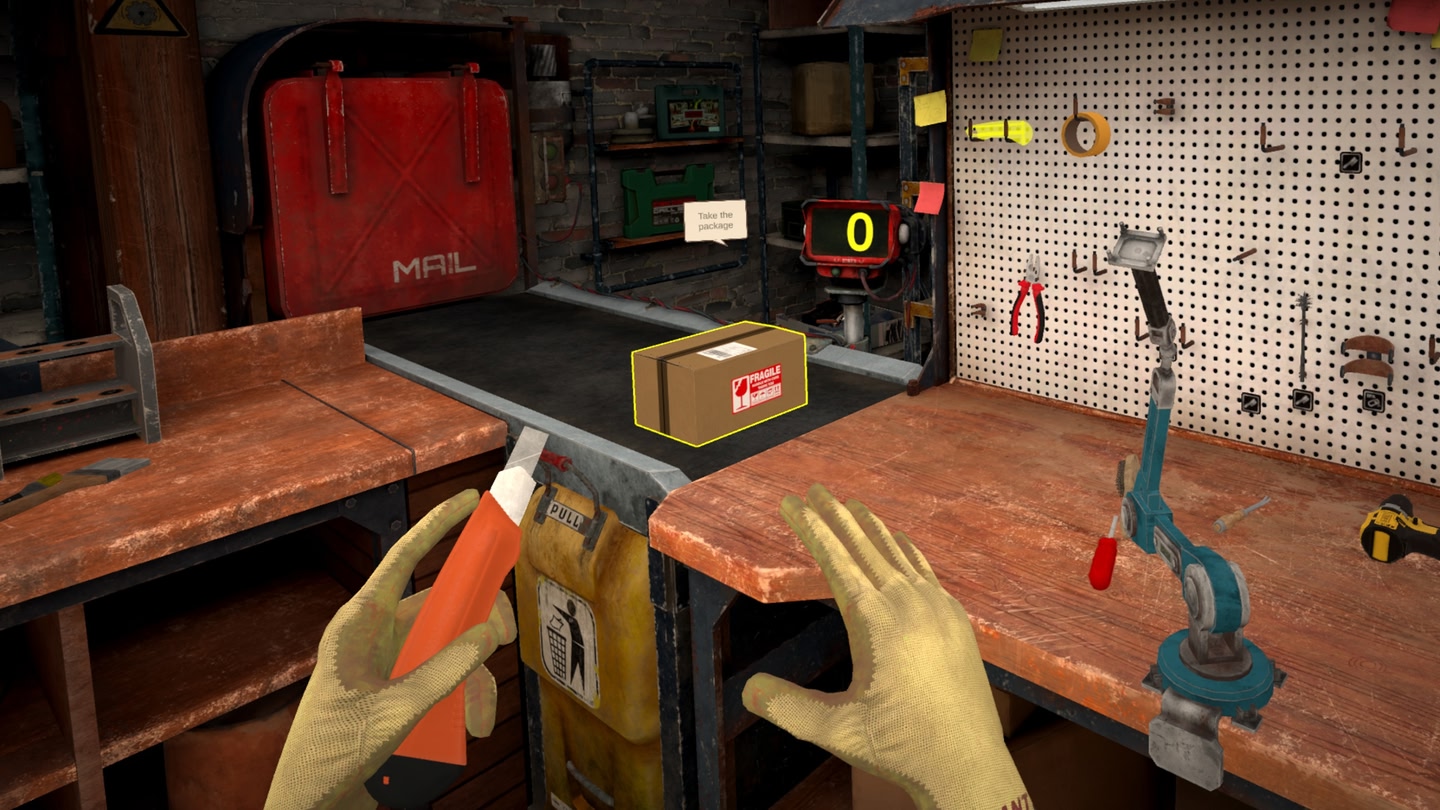 #2. WORKSHOP SIMULATOR VR (Meta) Bởi: VR Factory Games S.A.