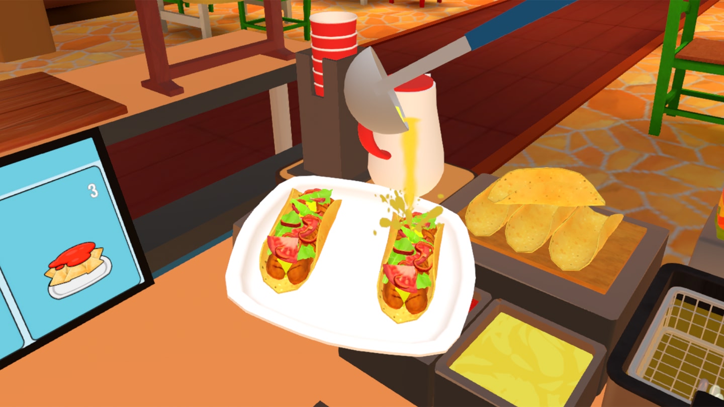 #5. Clash of Chefs VR (Meta) بواسطة: Flat Hill Games doo