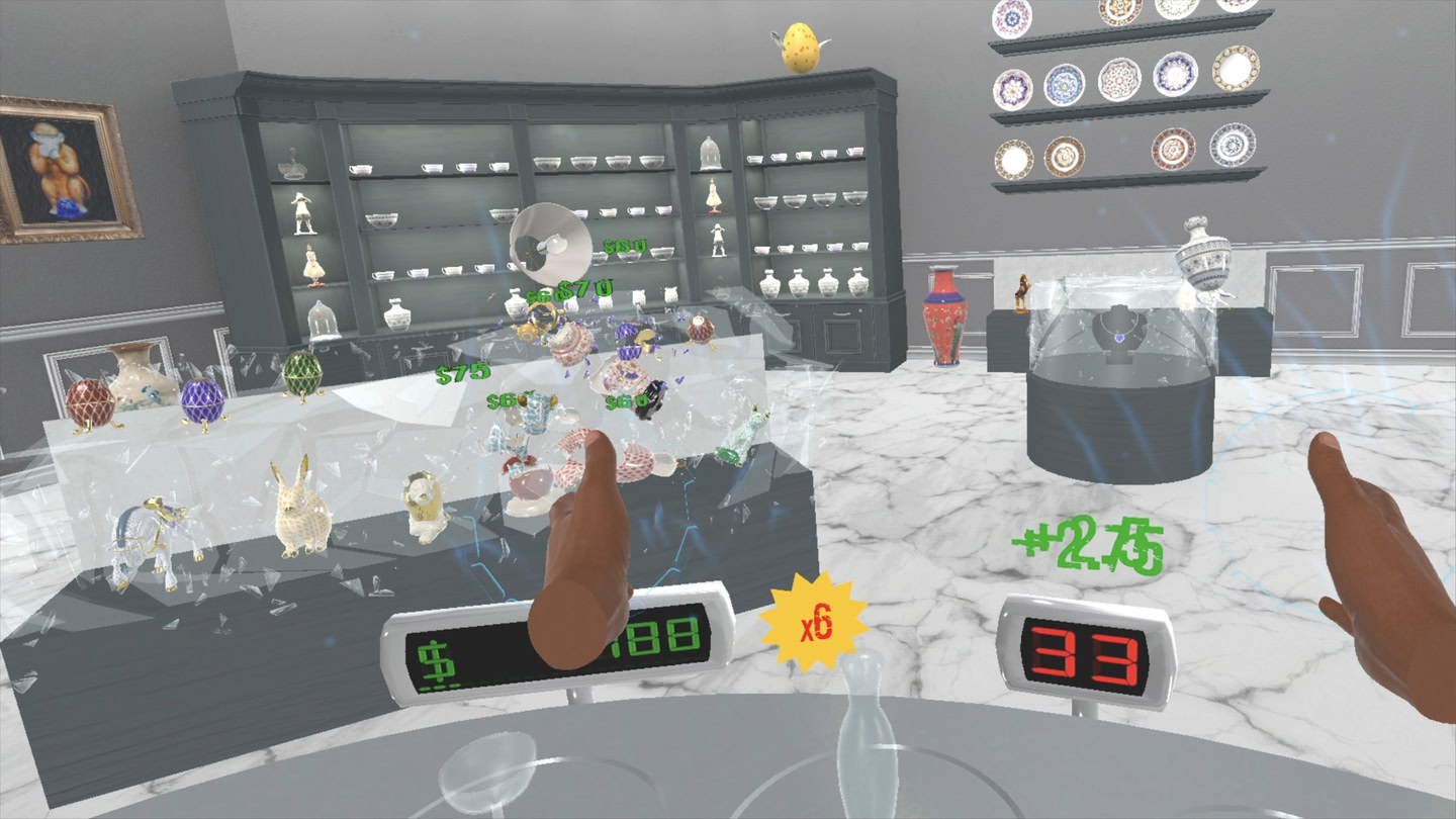 #6. BREAK STUFF VR (Meta) 由: Single Step Games LLC