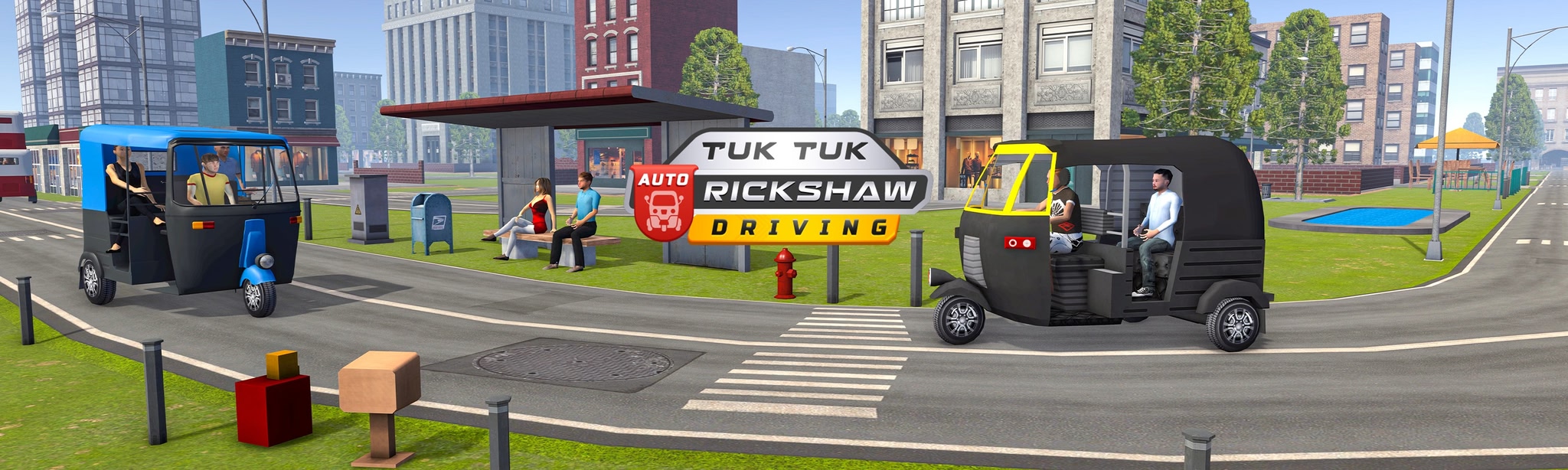 Скриншоты (6) Tuk Tuk Auto Rickshaw Driving