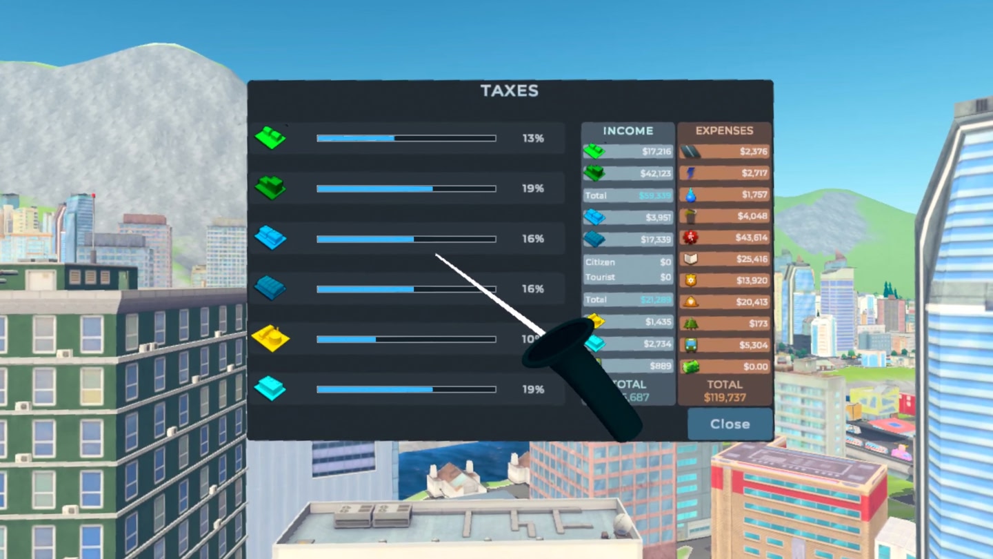 #6. Cities: VR (Meta) بواسطة: Fast Travel Games AB