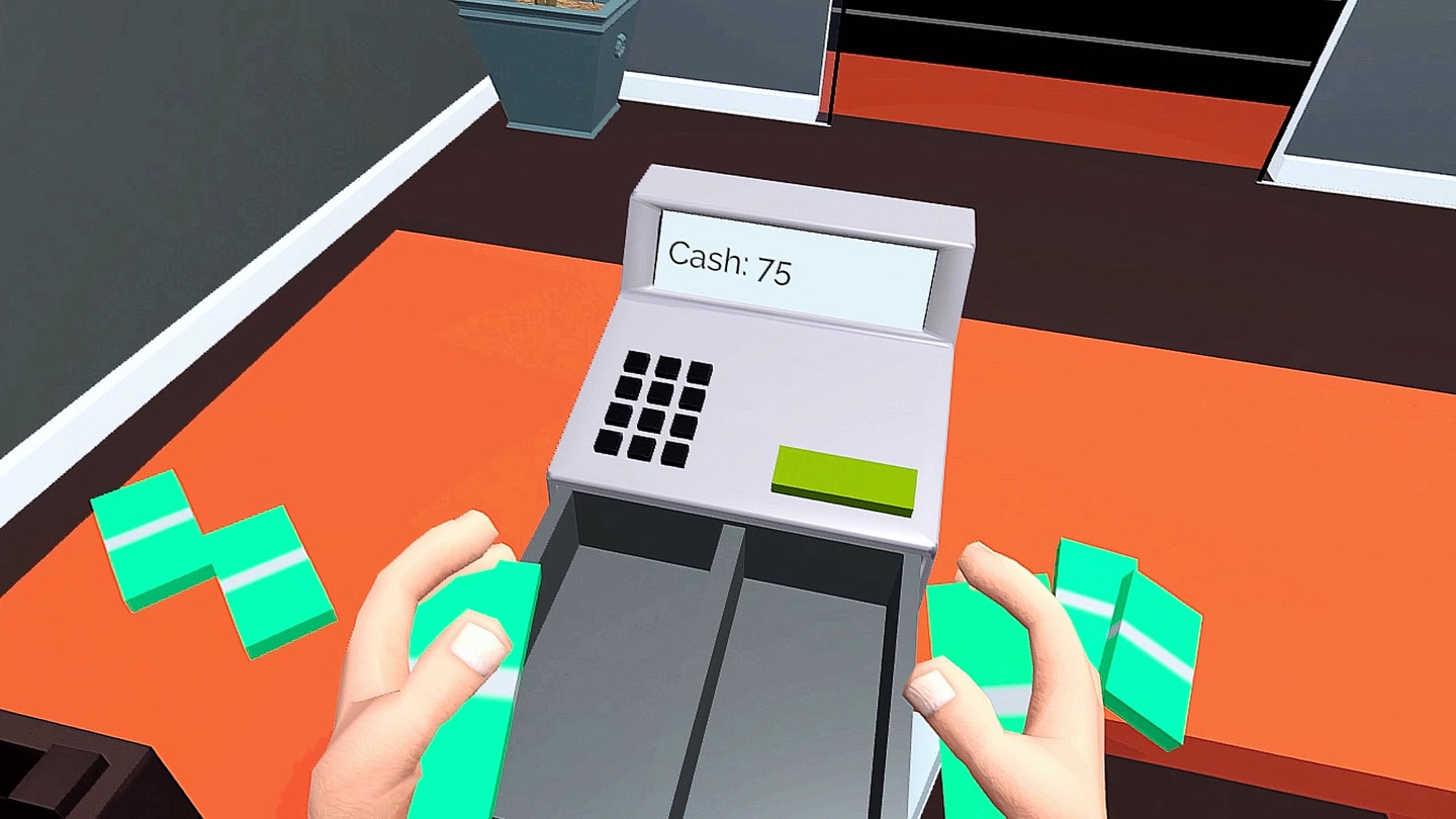 #2. Shopkeeper Simulator VR: Refreshed (Meta) De: Glock Software