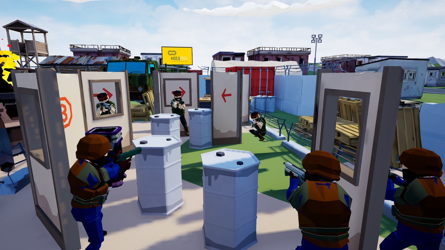 #2. MissionX VR Laser Tag (Meta) By: Holomia