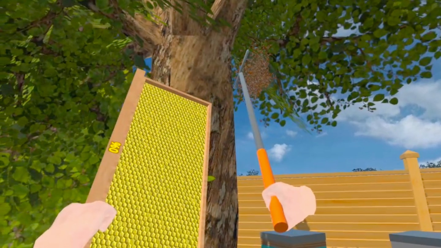 #3. BEEKEEPING SIMULATOR VR (Meta) Podle: BENDIS Games